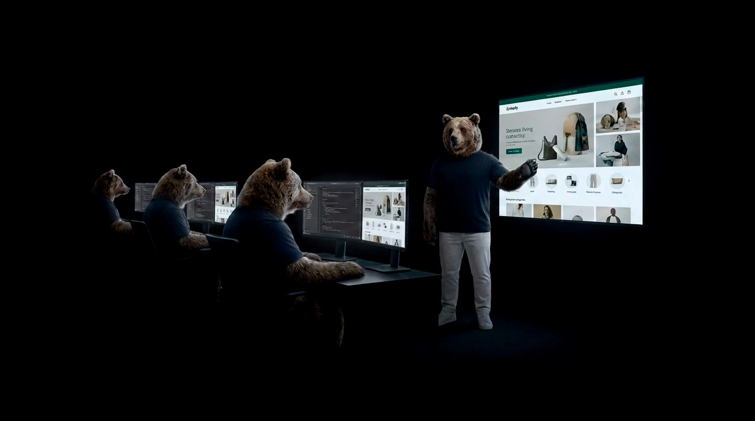 Studio de dezvoltare Shopify — echipă construind un magazin online optimizat pentru conversie
