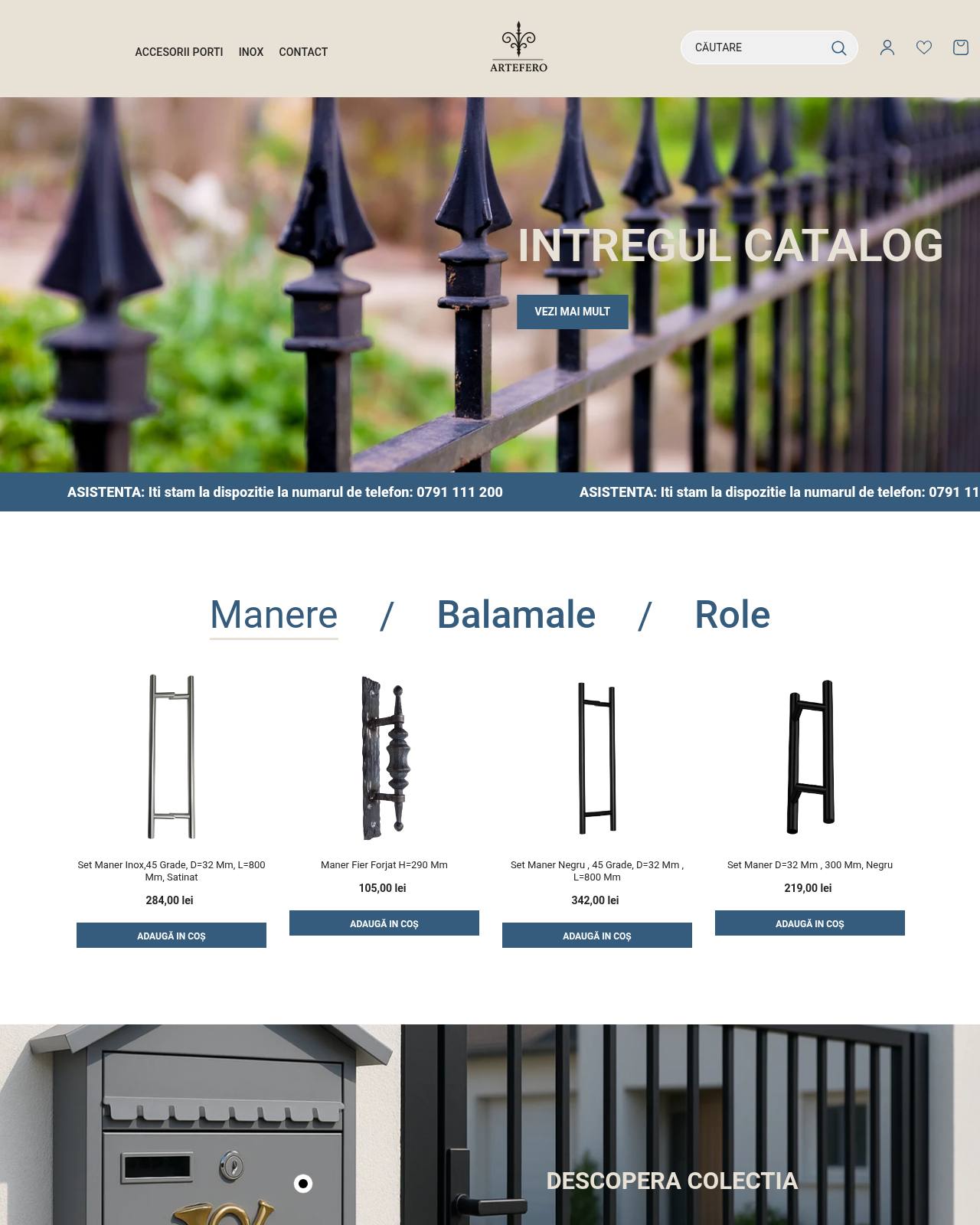 artefero.ro — magazin online