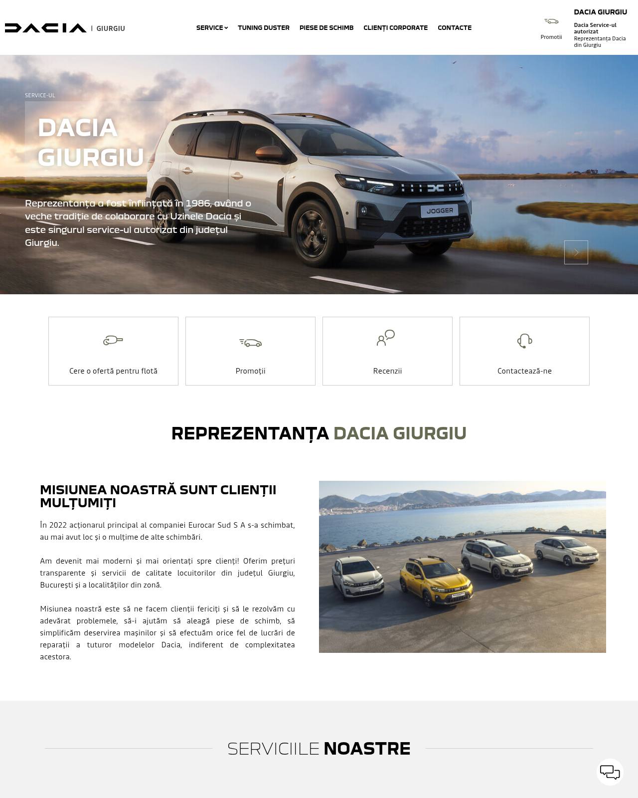 daciagiurgiu.ro — magazin online