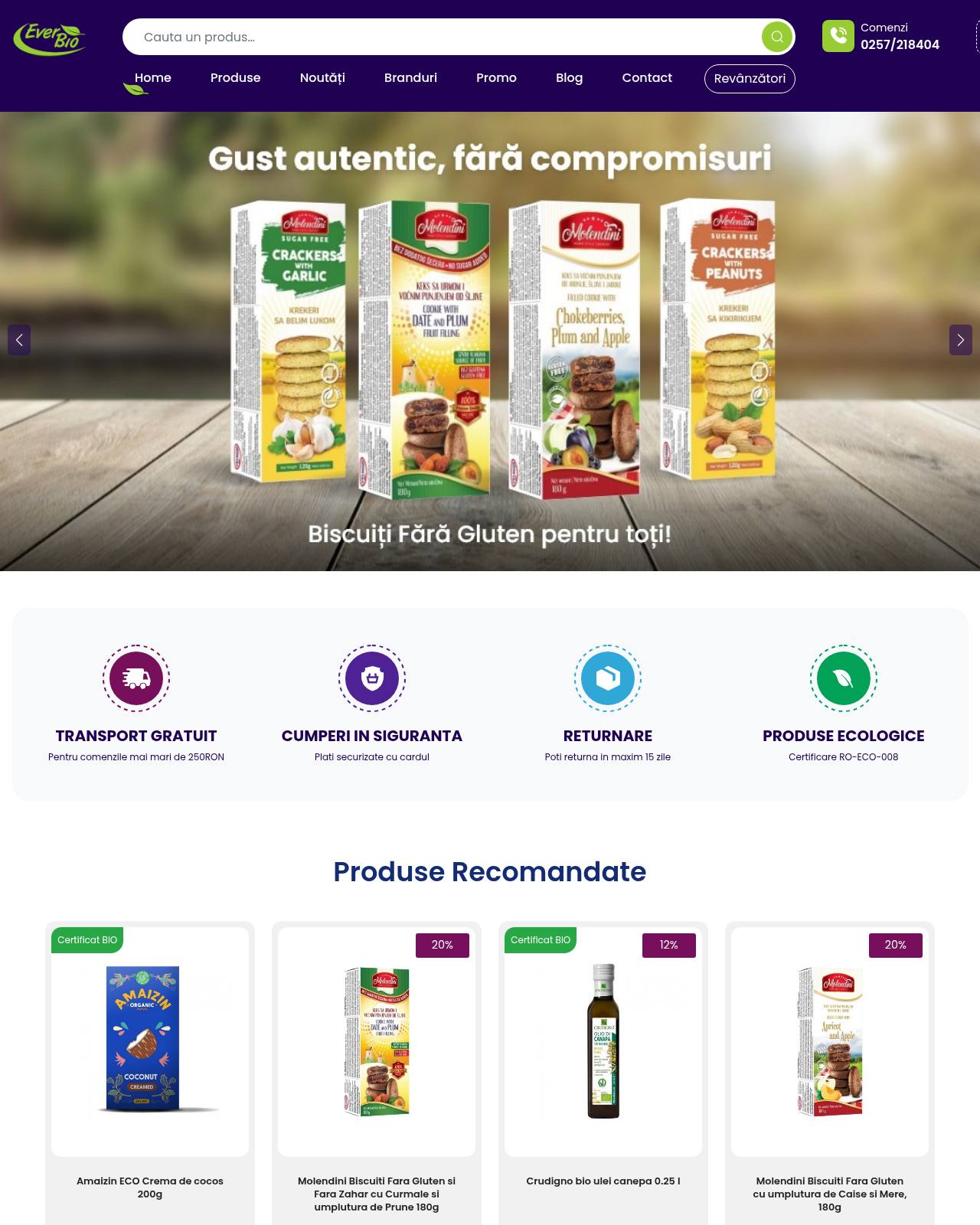 everbio.ro — magazin online