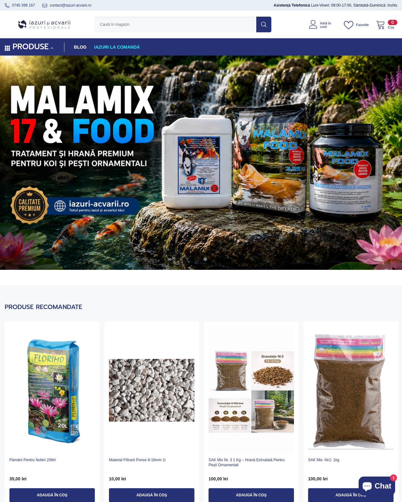 iazuri-acvarii.ro — magazin online