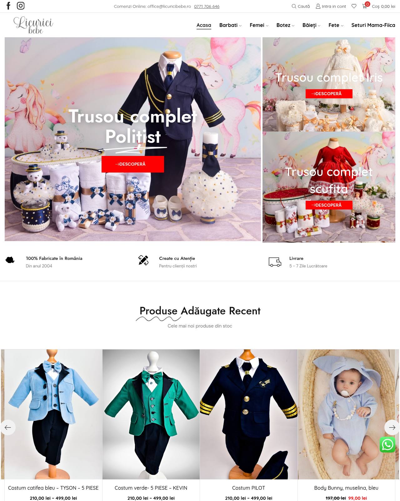 licuricibebe.ro — magazin online