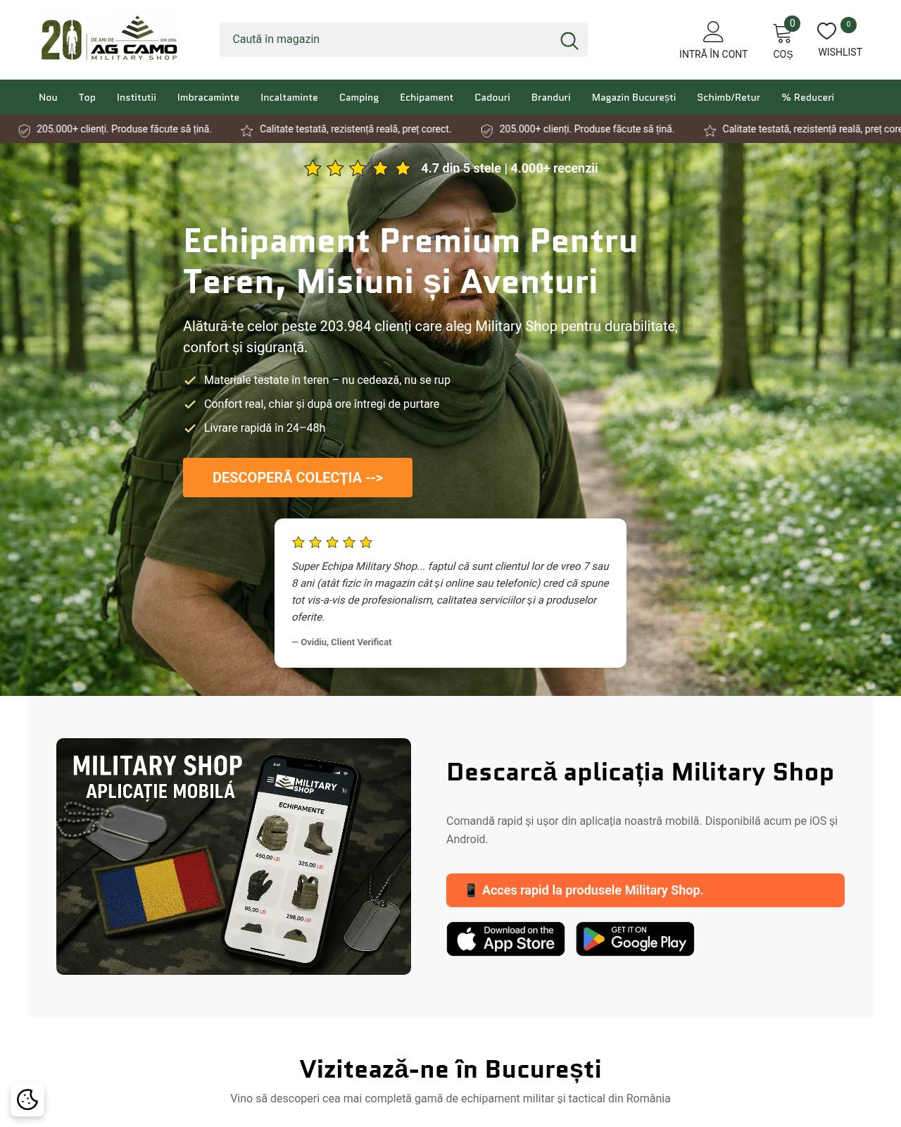 military-shop.ro — magazin online