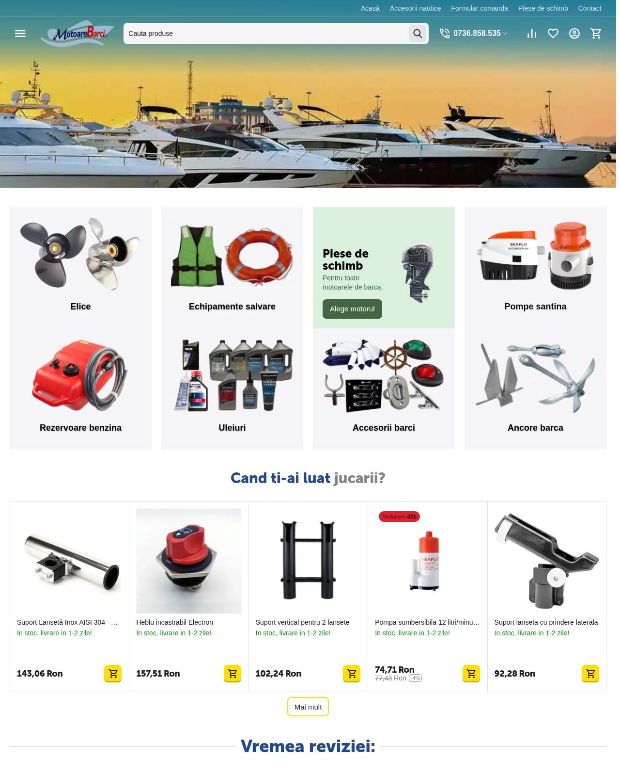 motoarebarci.ro — magazin online