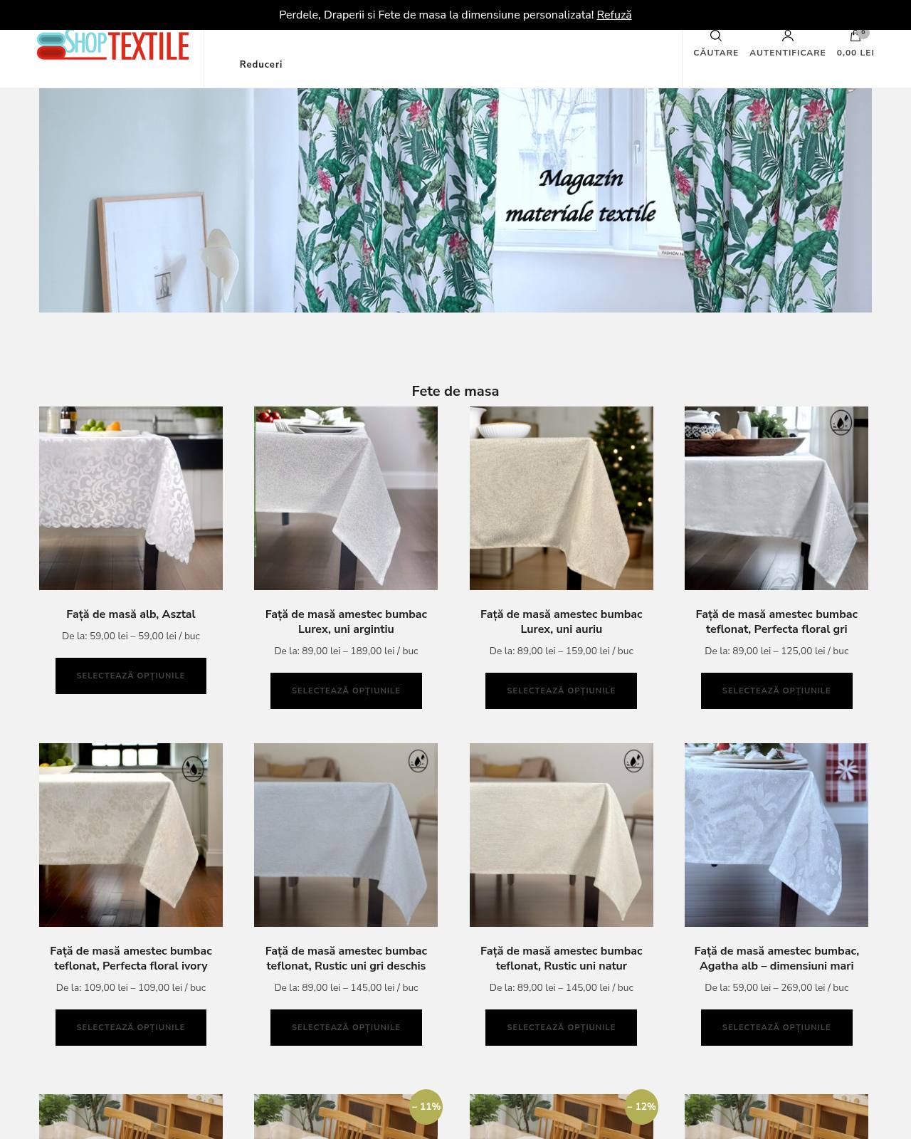shoptextile.ro — magazin online