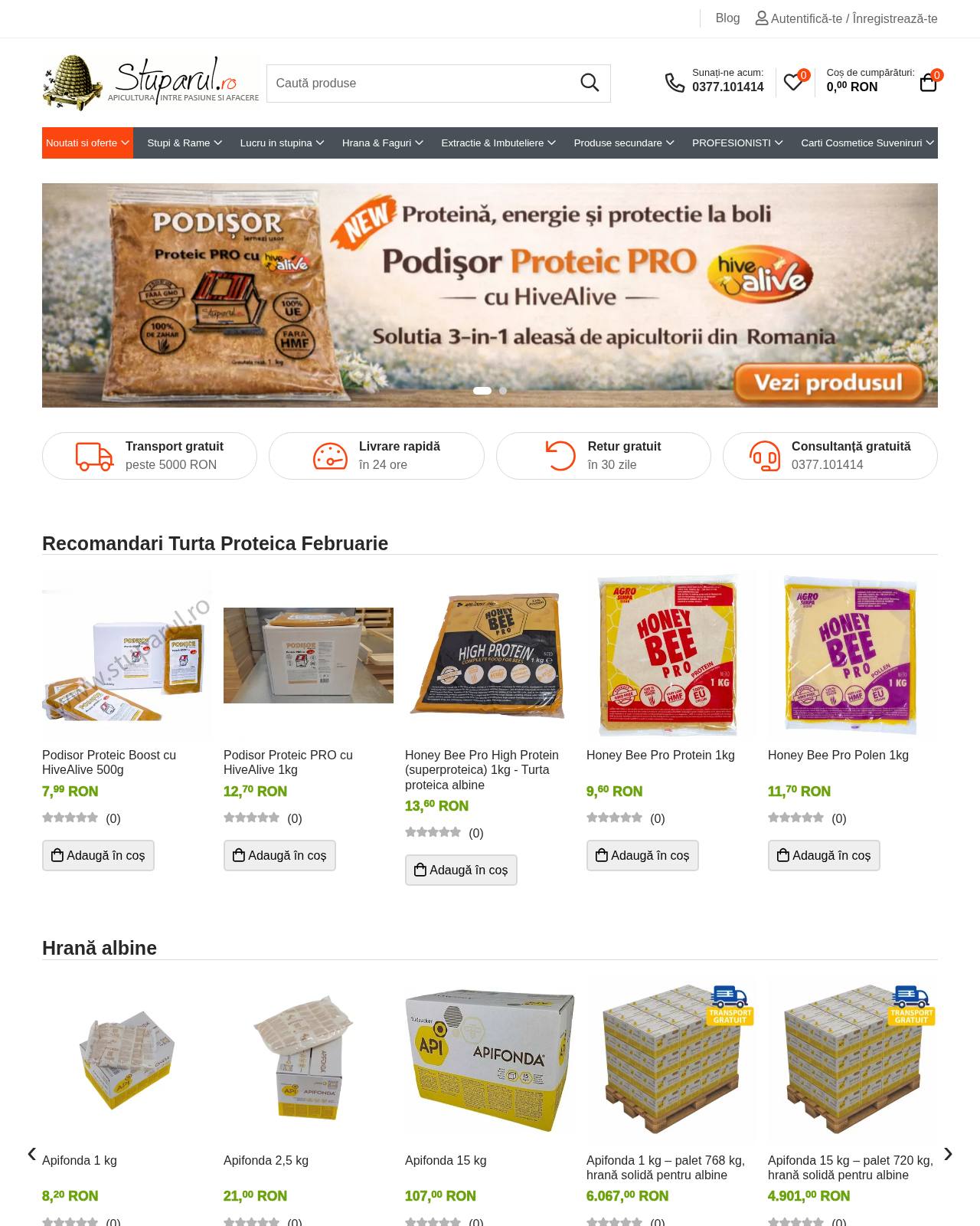 stuparul.ro — magazin online