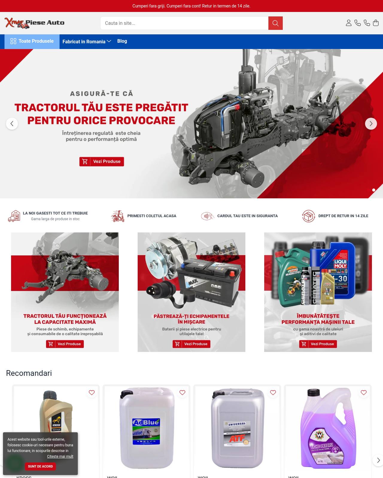 xmas-piese-auto.ro — magazin online